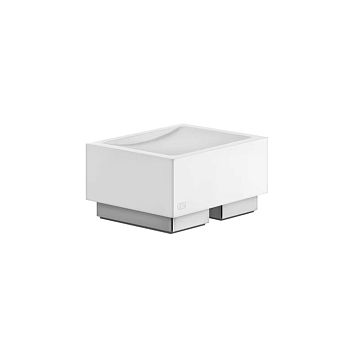 Gessi Rettangolo Мыльница настольная, хром/белый