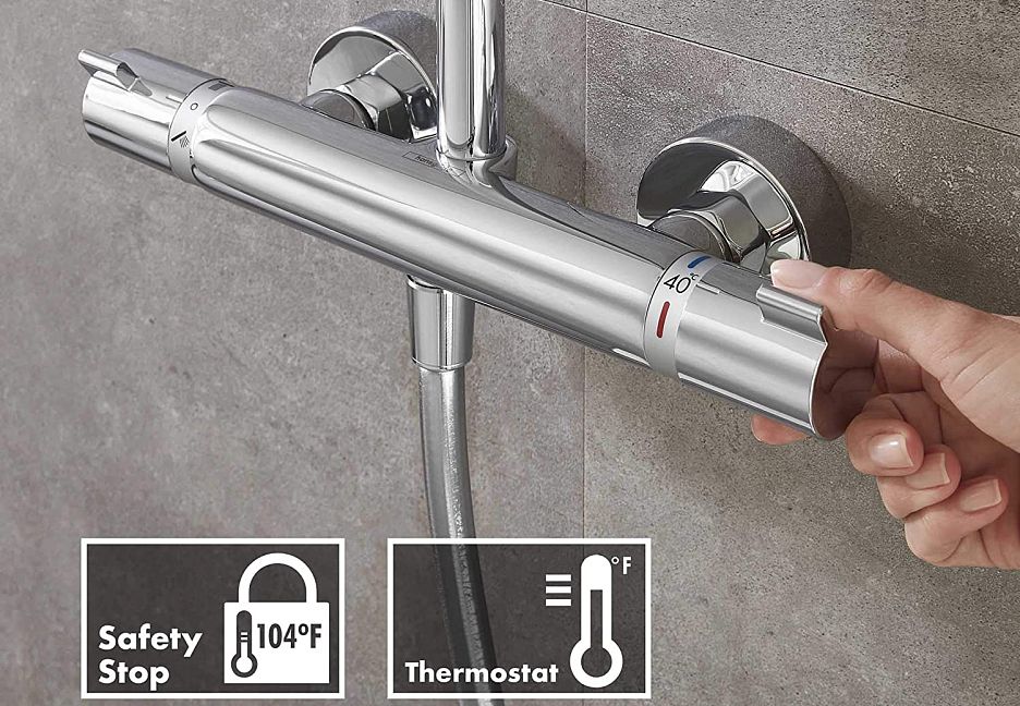 Сантехника Hansgrohe Croma 160 Showerpipe