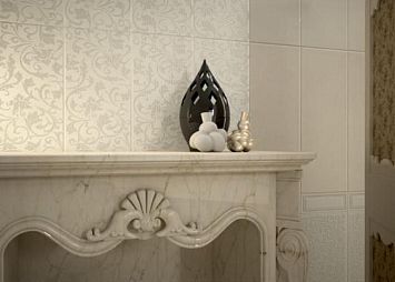 Керамическая плитка Victoria Floral Pearl 75x25