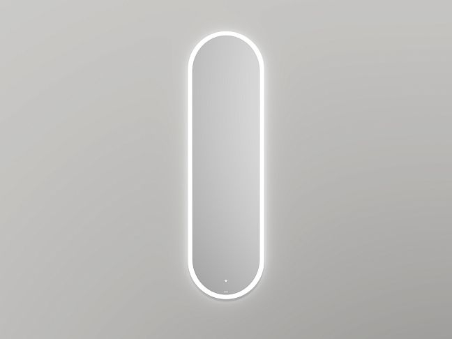 Зеркало для ванной Armonia овальное  с двойной LED подсветкой 450*900*25 mm