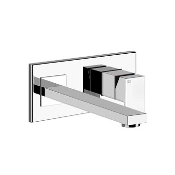 Gessi Rettangolo Встраиваемый однорычажный смеситель, излив 256мм(внешние части), хром