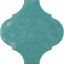 Керамическая плитка Tonalite Arabesque Silk Turquoise 14,5x14,5 Lucida