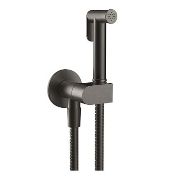 Gessi Origini Гигиенический душ, шланг 1250 мм, Black Metal Brushed PVD