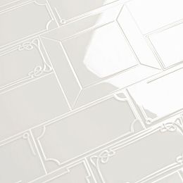Керамическая плитка Etruria Design Art Deco Vectorframe B Pearly White 1&deg; Scelta 12,5x25 купить в Москве: интернет-магазин StudioArdo