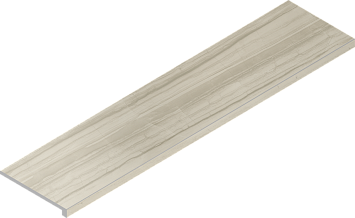 Italon Керамогранитная ступень Charme Advance Scalino Front Silk 33x120