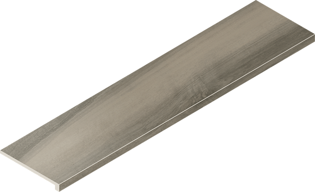 Italon Керамогранитная ступень Maison Scalino Ang. DX Fume 33x120 Nat