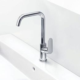 Смеситель для раковины Hansgrohe Focus 240, однорычажный, с поворотным изливом 120, цвет: хром купить в Москве: интернет-магазин StudioArdo