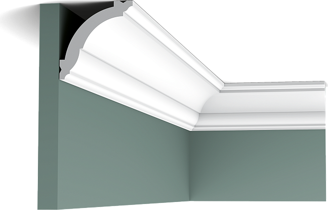 Потолочный карниз Orac Décor CX100F гибкий полимер 200,0 x 7,1 x 6,9