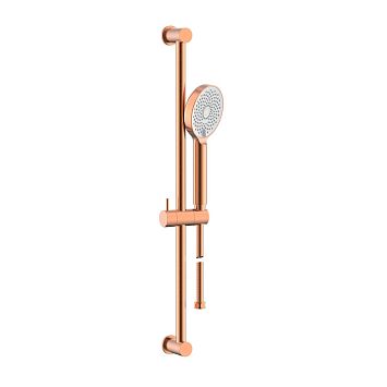 Nemo NM-Q4003RG Ручной душ с держателем душа (АБС), штанга латунь ROSE GOLD