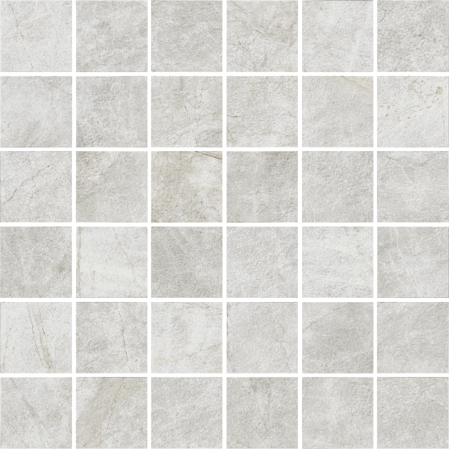 Italon Керамогранитная мозаика Prima White 30x30x0,9 Матовая