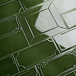 Керамическая плитка Etruria Design Art Deco Piano Emerald Green (Craquelè) 1° Scelta 12,5x25 купить в Москве: интернет-магазин StudioArdo