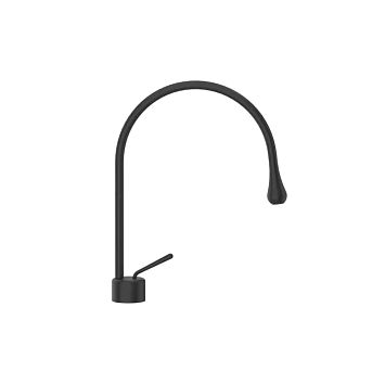 Gessi Goccia Смеситель для раковины на 1 отверстие, излив 244мм R=125, черный
