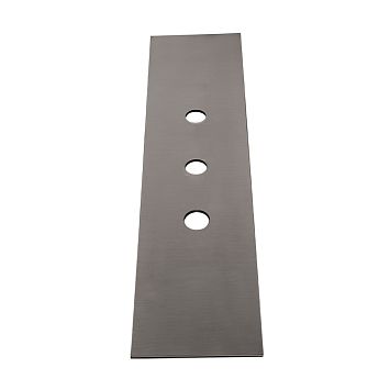 Gessi 316 Пластина на 3 отверстия для монтажного бокса, brushed black metal pvd