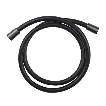 Gessi Шланг для душа с коническим соединением на 1/2, длина: 150 см, Black Metal Brushed PVD
