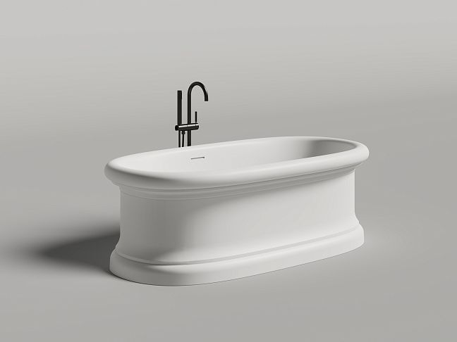 Salini Opera Ванна отдельностоящая S-Sense  179x57,5x89,5 окраска по RAL