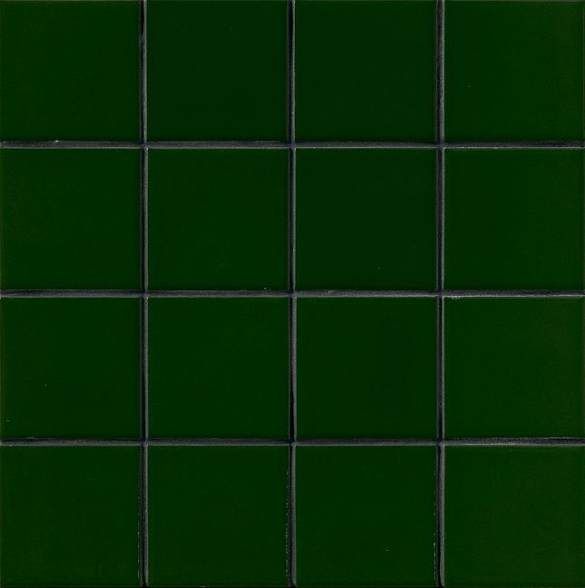Керамогранит Mutina Din Dark Green Matt 7,4X7,4 Rete 30,2X30,2
