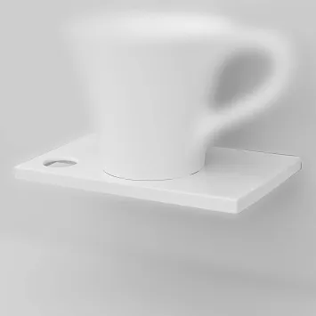Полка керамическая + крепления
