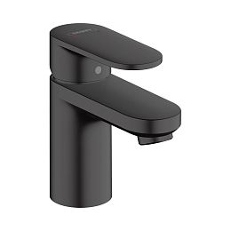 Hansgrohe Vernis Blend Смеситель для раковины однорычажный 70 без сливного гарнитура черный купить в Москве: интернет-магазин StudioArdo