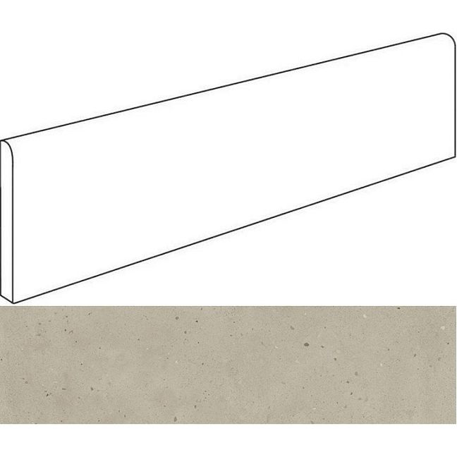 Italon Плинтус из керамогранита Avantgarde Dust 7,2x80 Battiscopa