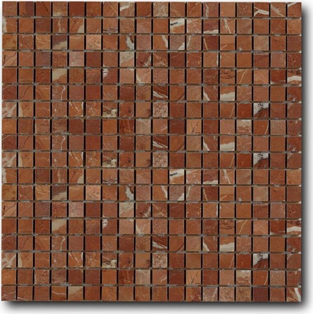 Мозаика ART NATURA Marble Mosaic Rojo Alicante 30,5x30,5
