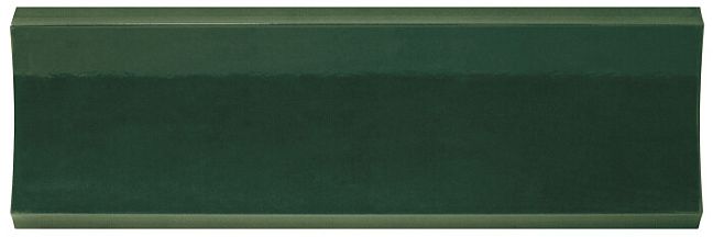 Harmony Керамическая плитка Bow Green 15x45x2,7 Глянцевый