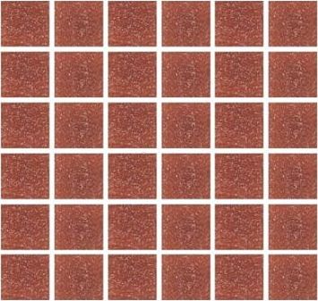 Rose Mosaic Стеклянная мозаика 1x1 A87(2+) сетка 318x318