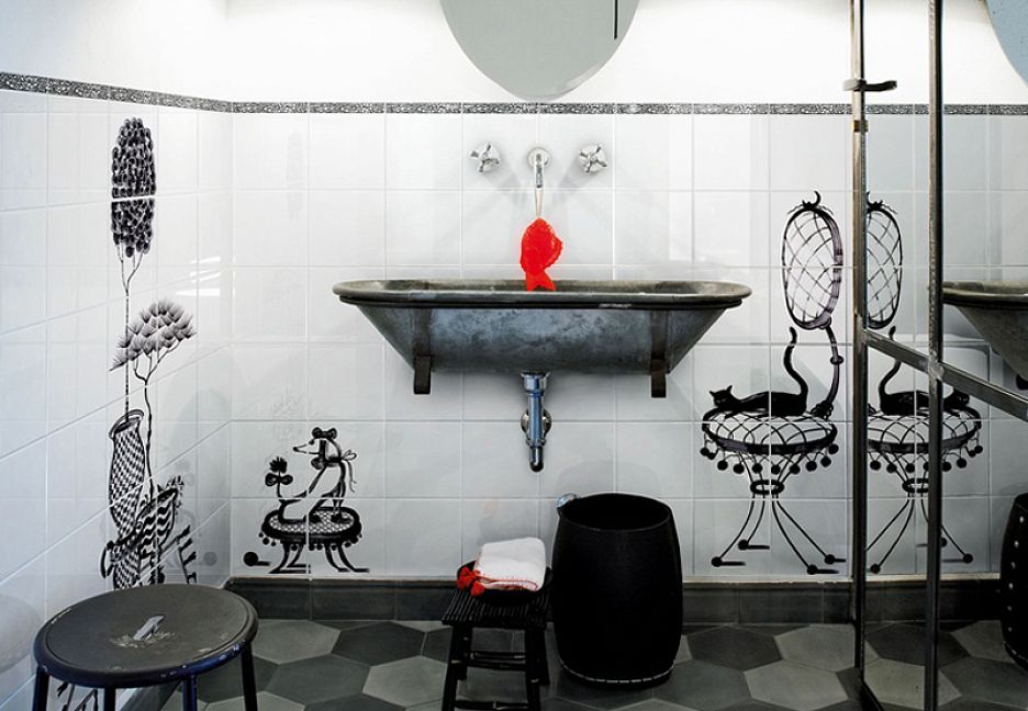 Плитка Ceramica Bardelli Cuban Black