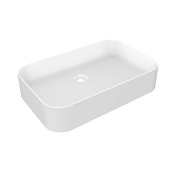 Gessi Rilievo Раковина керамическая накладная 604х384х102 мм, белый