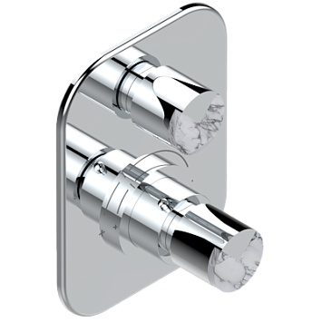 Ручки регулировки THG Le 9 Howlite для термостата THG с вентилем арт.5300AE