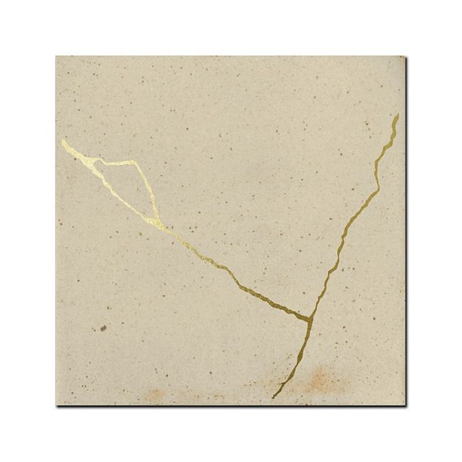 Керамическая плитка WOW Enso Kintsugi Sand Luc 12,5x12,5
