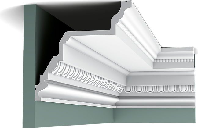 Потолочный карниз Orac Décor C307 пуротач 200,0 x 19,5 x 19,5