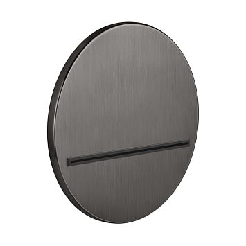 Gessi Venti20 Излив настенный 207 мм., каскадный, Black Metal Brushed PVD