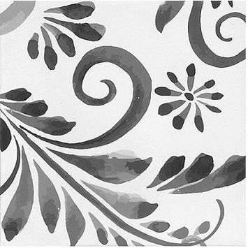 Керамогранит Tonalite Aquarel Decoro Stars Grigio 15x15