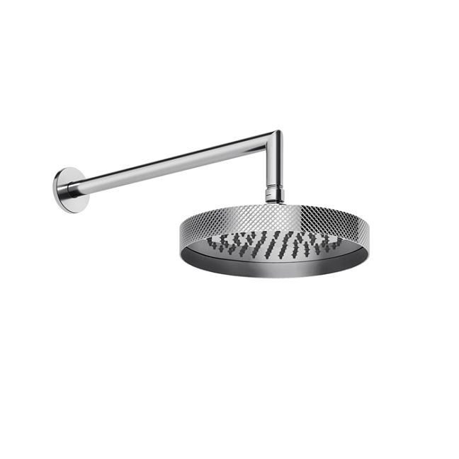 Gessi Anello/Ingranaggio Душевая головка для настенного крепления, поворотная с шарниром, D218 мм, хром