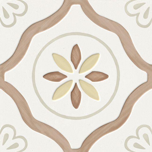 Harmony Керамогранит Llevant Clay Petals 22,3x22,3x0,95 Матовый