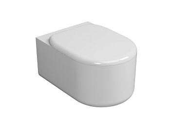 Cielo Itaca Унитаз подвесной, безободковый 37x26x53, White Lucido