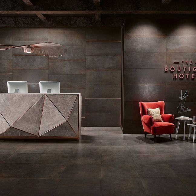 Керамогранит Love Ceramic Metallic Carbon 59,2x59,2 Rett