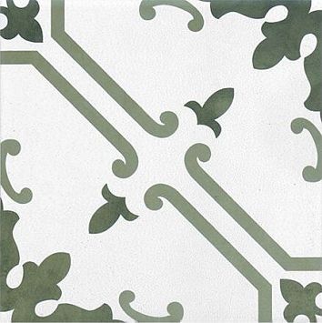 Керамогранит Tonalite Aquarel Decoro Elektra Verde 15x15