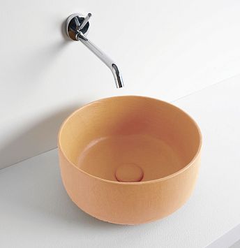 ArtCeram Cognac Раковина настольная Ø 35 см, цвет arancio cammeo