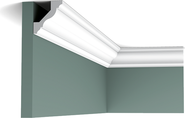 Потолочный карниз Orac Décor CX110F гибкий полимер 200,0 x 4,1 x 4,5