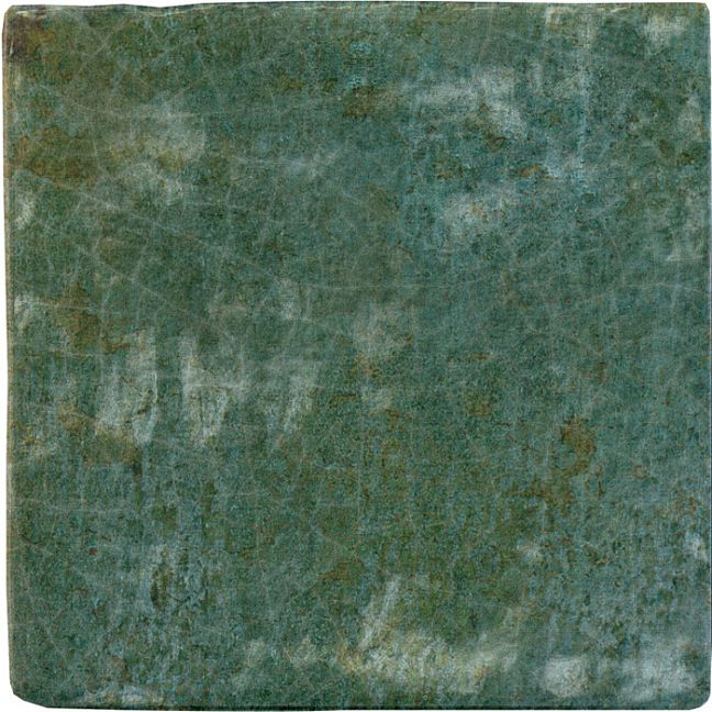 Harmony Керамическая плитка Dyroy Green 10x10x0,85 Глянцевый