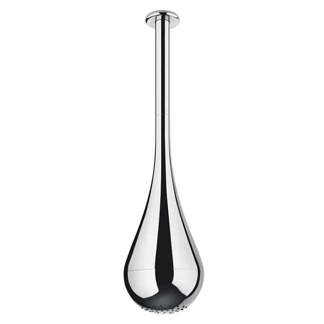 Gessi Goccia Верхний душ для потолочного крепления каплевидной формы, с инд.высотой (490-2100мм), хром