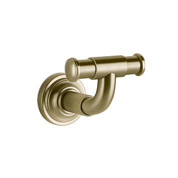 Gessi Venti20 Крючок двойной, Brushed Brass PVD
