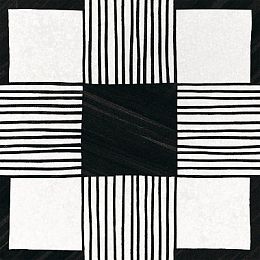 Equipe Керамогранит Caprice Deco Cloth B&W 20x20x0,83 купить в Москве: интернет-магазин StudioArdo