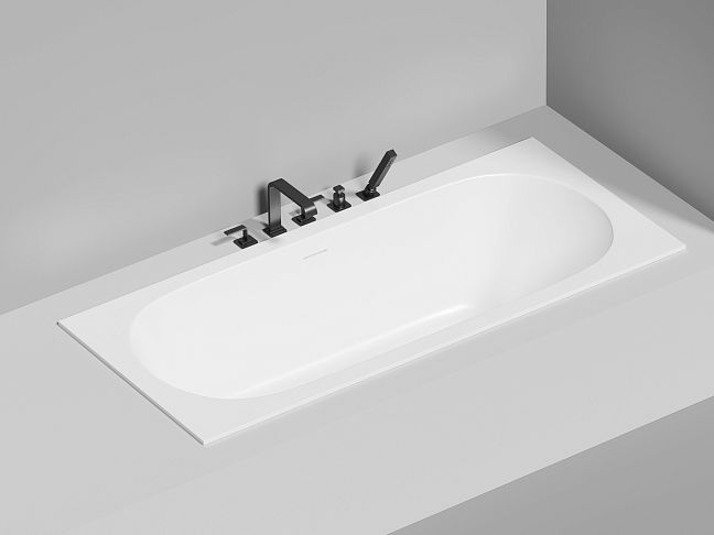 Ванна встраиваемая Ornella AXIS Kit 180x80 покраска по RAL полностью