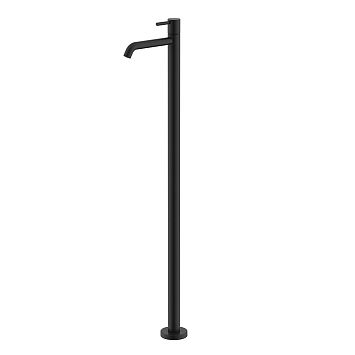 Nemo NM-2351MB Напольный смеситель для раковины с донным клапаном MATTE BLACK