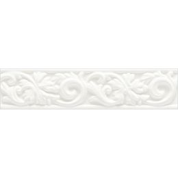Бордюр Ceramiche Grazia Essenze Voluta Bianco Craquele 6x26 купить в Москве: интернет-магазин StudioArdo