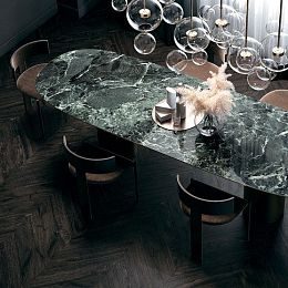 Керамогранит Infinity Marble Verde France Levigato Pearl Bookmatch random 160x320x6 купить в Москве: интернет-магазин StudioArdo