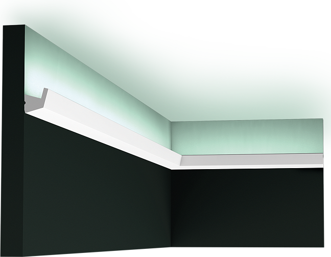 Профиль освещения верхний Orac Décor CX189 дюрополимер 200,0 x 2,7 x 2,7