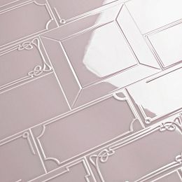 Керамическая плитка Etruria Design Art Deco Vectorframe B Light Pink 1&deg; Scelta 12,5x25 купить в Москве: интернет-магазин StudioArdo